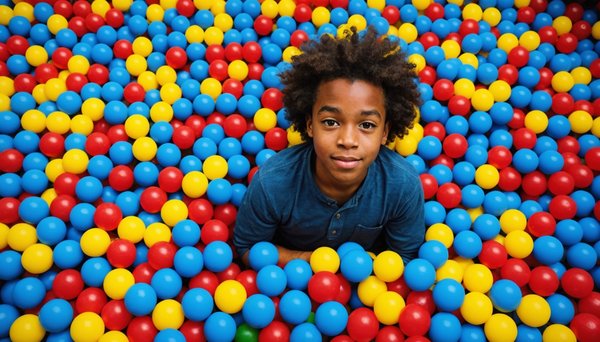 Ma première piscine à balle : un univers d'éveil amusant