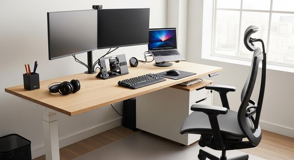 Le bureau assis debout pour setup lourd : la meilleure solution pour optimiser l'espace